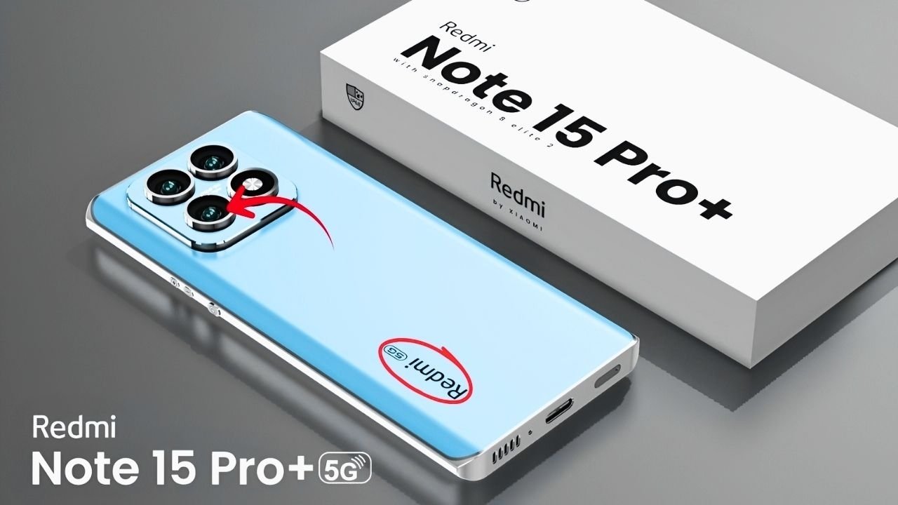 Redmi Note 15 Pro Plus 5G: Cámara de Alta Resolución, Rendimiento Potente y Diseño Moderno en Smartphone 5G